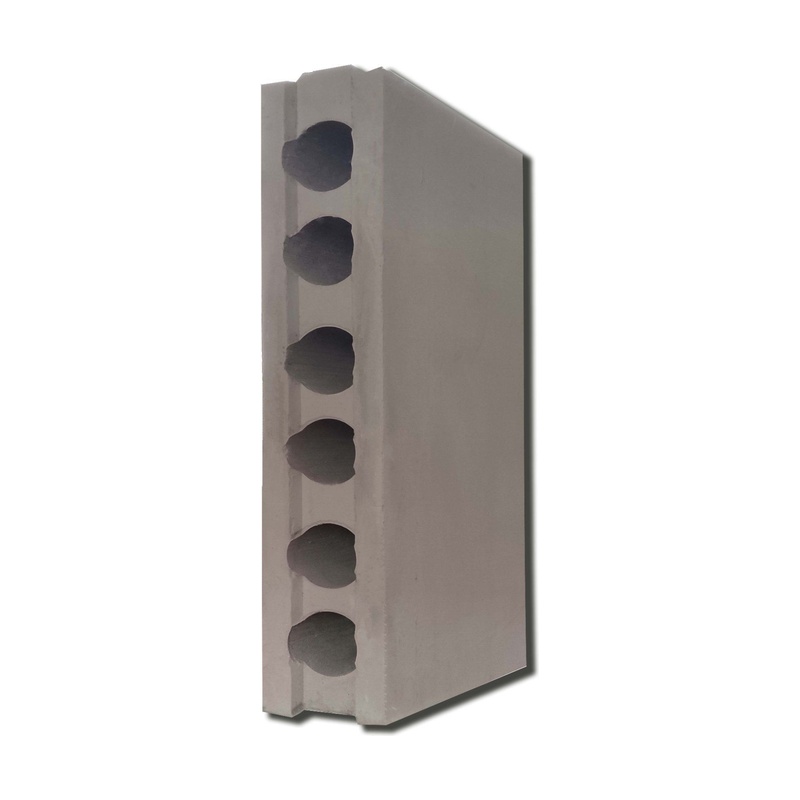 120mm Thickness Gypsum Concrete Block Making Gypsum Block Exporting