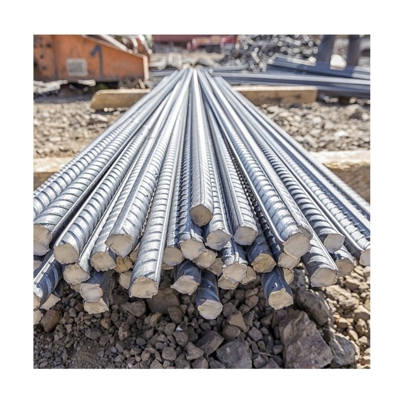 Corrugated Rod 6mm 8mm 10mm 12mm Reinforcement Iron Rebar Deformed Steel Bar