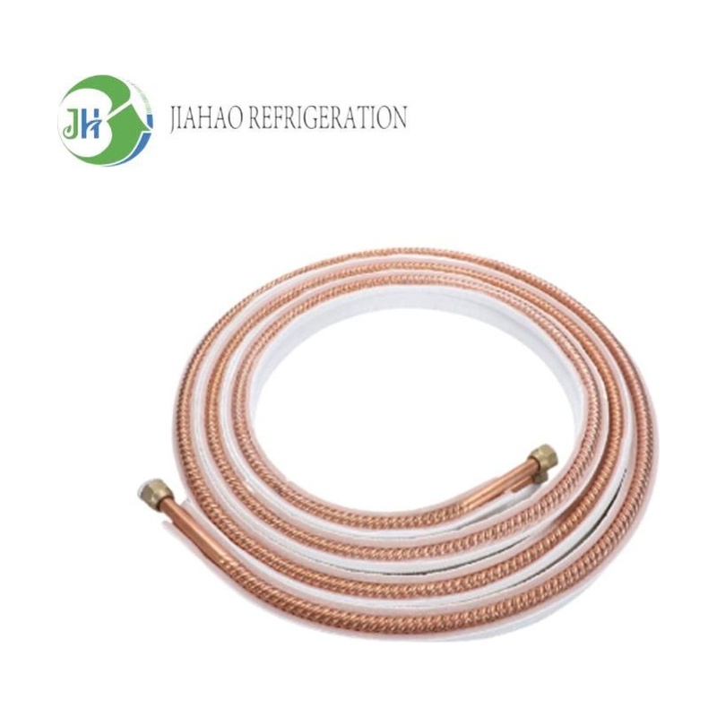Durable Insulated Corrugated Copper Coil Pipe for Air Conditioning Systems