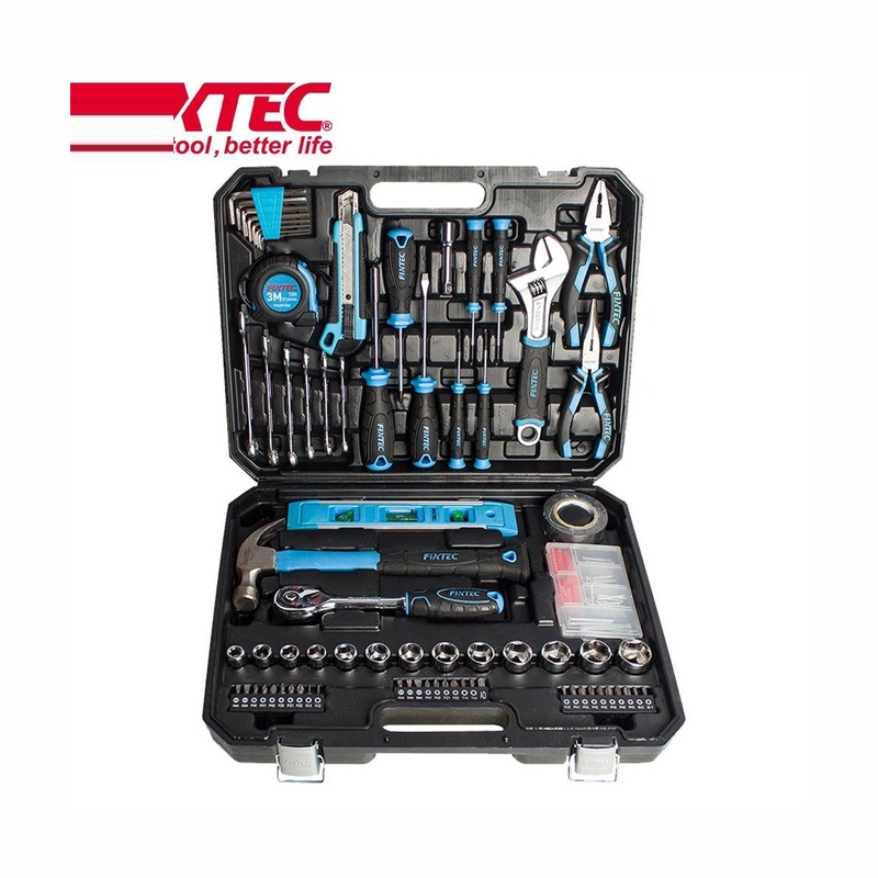 Fixtec Hand Tools Set Professional Toolbox Combination Car Repair Tool Kit Wholesale 234PC