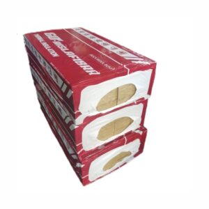 Mineral Wool 100kg M3-50mm Thickness Rockwool Board for Wall Insulation