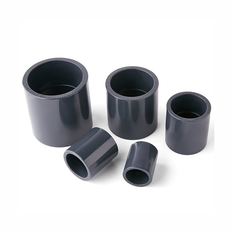 PVC Coupling Sch80 for Water Treatment Wastewater 1 2-12 Inch ASTM D2467 Pipe Fitting